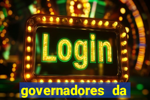 governadores da bahia por ano